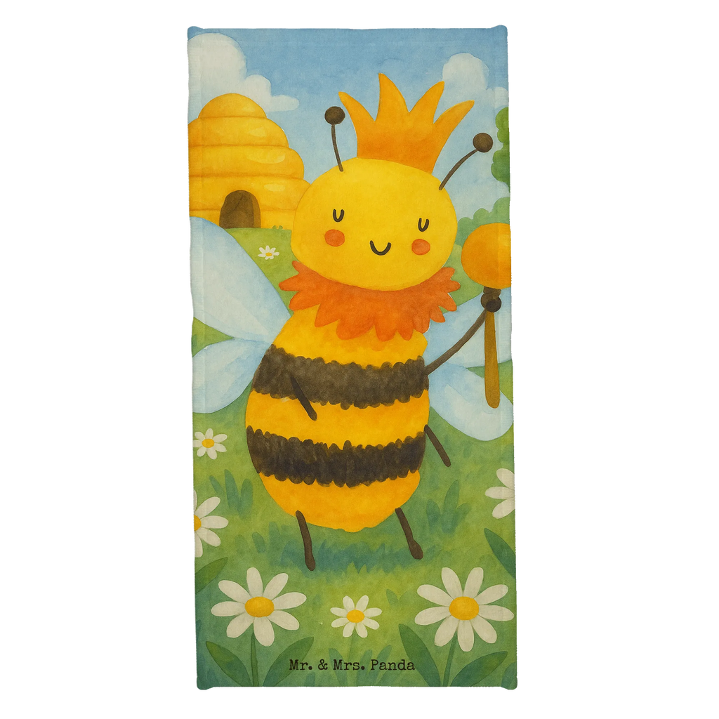 Badehandtuch Biene König Design Kinder Handtuch, Strandtuch, Badetuch, Saunatuch, Duschtuch, Biene, Wespe, Hummel