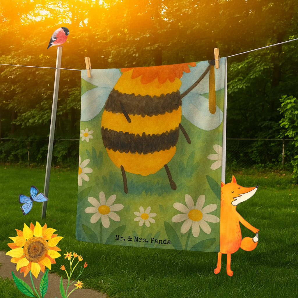 Badehandtuch Biene König Design Kinder Handtuch, Strandtuch, Badetuch, Saunatuch, Duschtuch, Biene, Wespe, Hummel