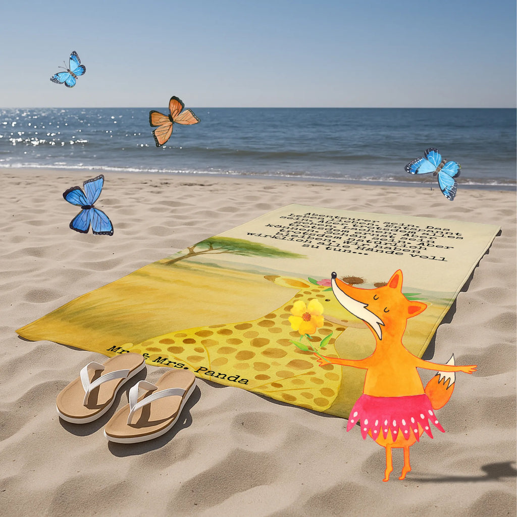 70 x 140 ręcznik żyrafa Wieniec kwiatów Design Duschtuch, Badetuch, Strandtuch, Saunatuch, Kinder Handtuch, Afrika, Wildtiere, Giraffe, Blumenkranz, Abenteurer, Selbstliebe, Freundin