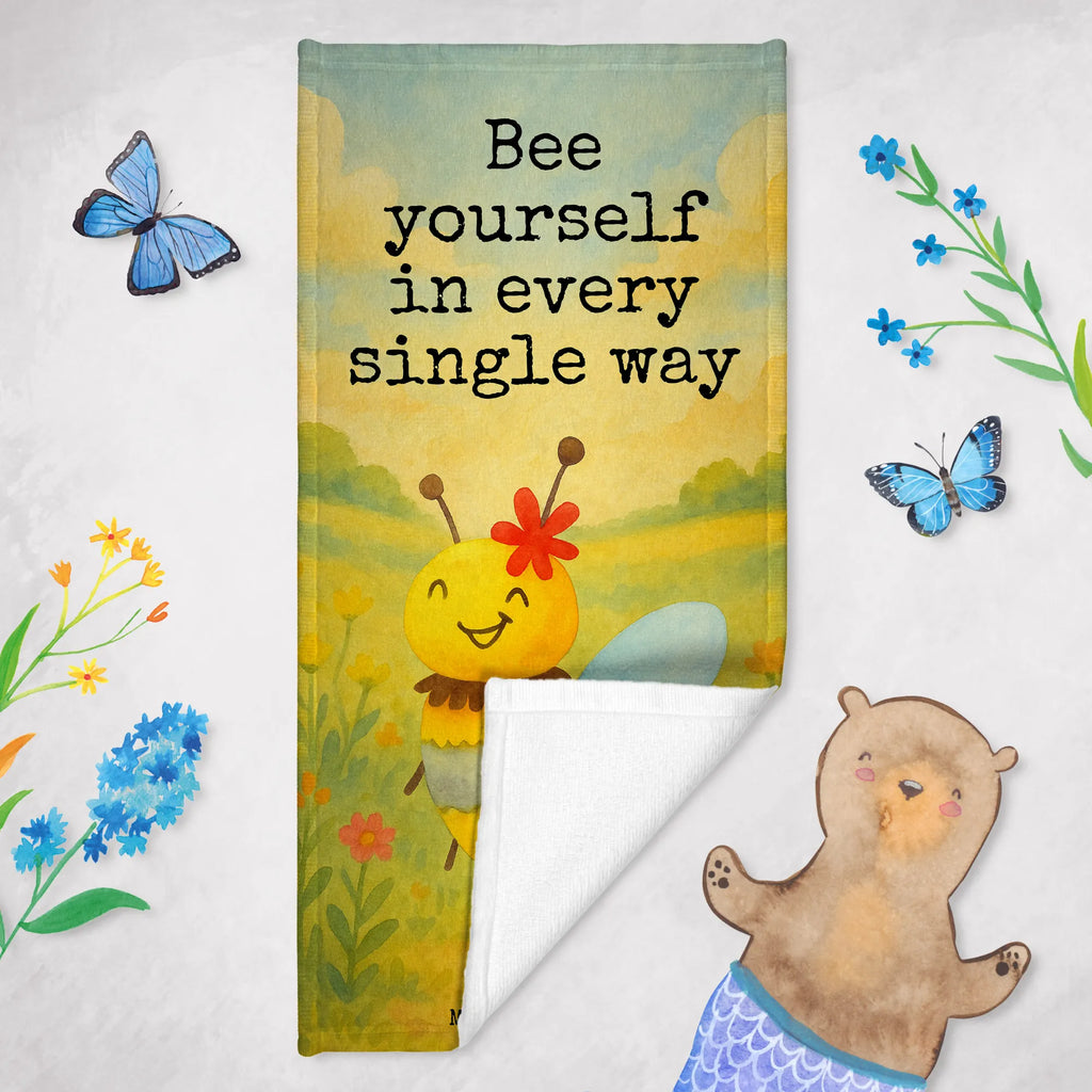 70 x 140 ręcznik pszczoła kwiat Design Duschtuch, Badetuch, Strandtuch, Saunatuch, Kinder Handtuch, Biene, Wespe, Hummel