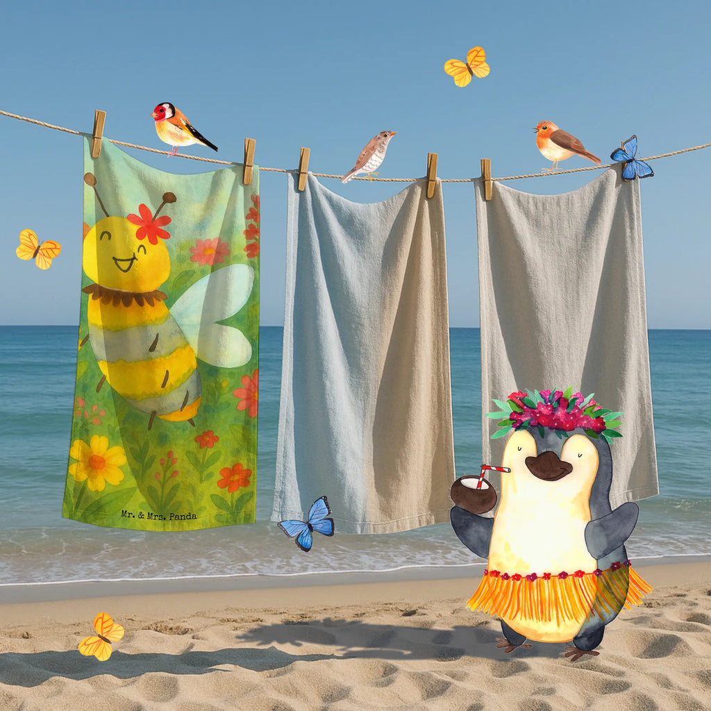 70 x 140 ręcznik pszczoła kwiat Design Duschtuch, Badetuch, Strandtuch, Saunatuch, Kinder Handtuch, Biene, Wespe, Hummel