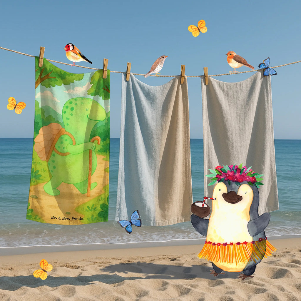 Hand towel tortoise walker Design Duschtuch, Badetuch, Strandtuch, Saunatuch, Kinder Handtuch, Schildkröte, Schildkröten, Motivation, Motivationsspruch, Motivationssprüche, Neuanfang