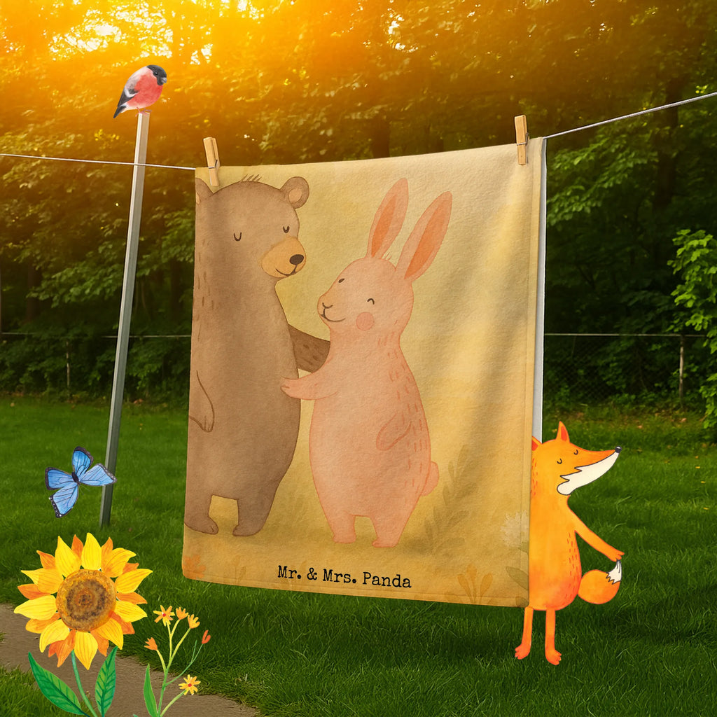 Personalized Bath Towel bear and rabbit Embrace Design Kinder Handtuch mit Namen, Strandtuch mit Namen, Personalisiertes Handtuch, Duschtuch mit Namen, Saunatuch mit Namen, Badetuch mit Namen, Personalisiertes Badetuch, Liebe, Partner, Freund, Freundin, Ehemann, Ehefrau, Heiraten, Verlobung, Heiratsantrag, Liebesgeschenk, Jahrestag, Hocheitstag, Bär, Bärchen, Freunde, Hase, bester Freund, best friends