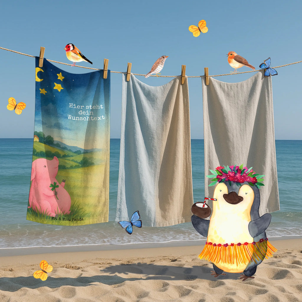 Spersonalizowany ręcznik kąpielowy świnia Szczęście Design Duschtuch mit Namen, Saunatuch mit Namen, Strandtuch mit Namen, Personalisiertes Badetuch, Kinder Handtuch mit Namen, Personalisiertes Handtuch, Badetuch mit Namen, Tiermotive, Gute Laune, lustige Sprüche, Tiere, Schwein, Glücksschwein. Glück, Ziele, Sernchen, Sterne, Glücksbringer, Träume, Motivation, Schweinchen