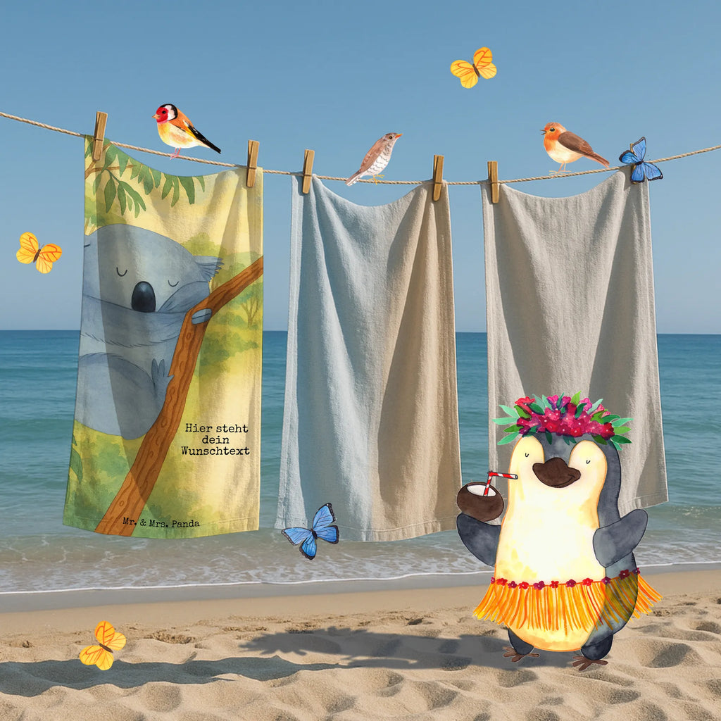 Personalized Bath Towel koala Design Strandtuch mit Namen, Badetuch mit Namen, Saunatuch mit Namen, Personalisiertes Badetuch, Duschtuch mit Namen, Kinder Handtuch mit Namen, Personalisiertes Handtuch, Tiermotive, Gute Laune, lustige Sprüche, Tiere, Traum, schlafen, träumen, Schlafzimmer, Koalabär, Koala, Traumland, Bär
