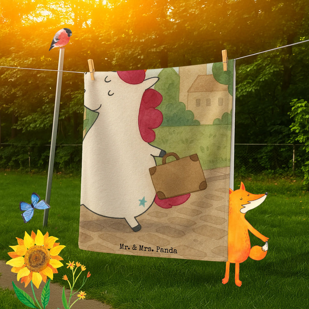 Personalisiertes Badehandtuch Einhorn Koffer Design Personalisiertes Badetuch, Badetuch mit Namen, Strandtuch mit Namen, Personalisiertes Handtuch, Duschtuch mit Namen, Saunatuch mit Namen, Kinder Handtuch mit Namen, Einhorn, Einhörner, Einhorn Deko, Unicorn, Reise, Abenteuer, Verreisen, Koffer, Gepäck, lustig, witzig, Spaß, albern, unicorn, Erwachsen, Kind