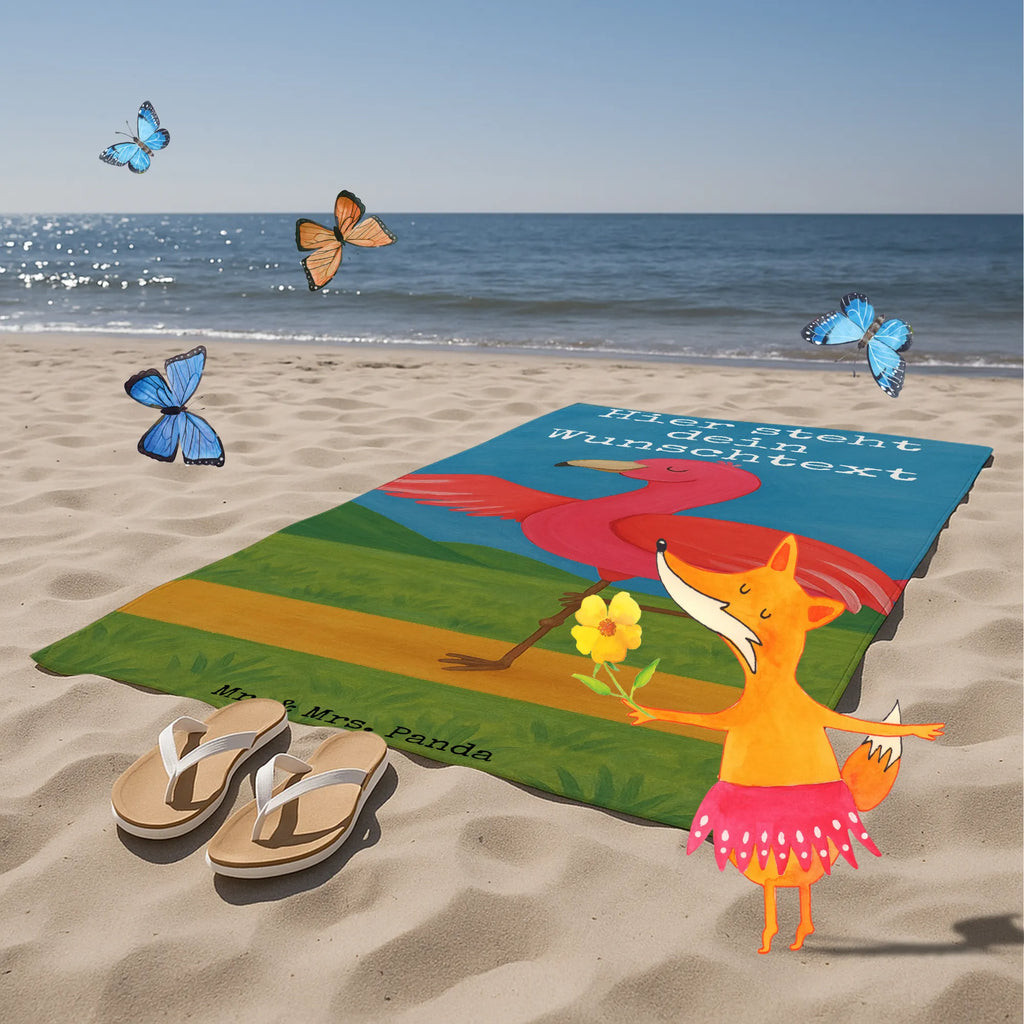 Personalisiertes Badehandtuch Flamingo Yoga Design Kinder Handtuch mit Namen, Badetuch mit Namen, Personalisiertes Badetuch, Duschtuch mit Namen, Saunatuch mit Namen, Personalisiertes Handtuch, Strandtuch mit Namen, Flamingo, Aufregen, Achtsamkeit, Tiefenentspannung, Yoga, Yoga-Übung, Vogel, Entspannung, Ärger, Namaste