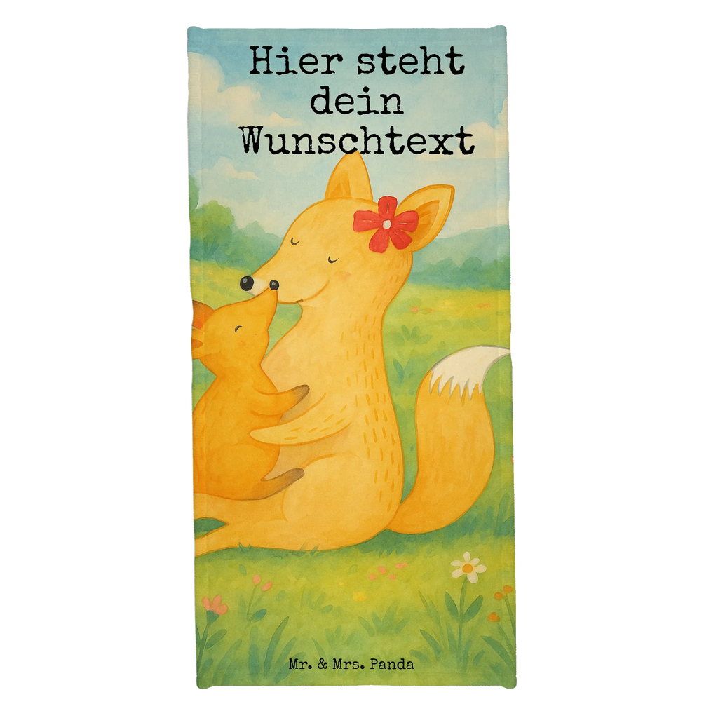 Personalized Bath Towel Fox mummy Design Strandtuch mit Namen, Saunatuch mit Namen, Duschtuch mit Namen, Kinder Handtuch mit Namen, Personalisiertes Handtuch, Badetuch mit Namen, Personalisiertes Badetuch, Familie, Vatertag, Muttertag, Bruder, Schwester, Mama, Papa, Oma, Opa, Lieblingstochter, Tochter, Beste Tochter, Mutter, Geschenk