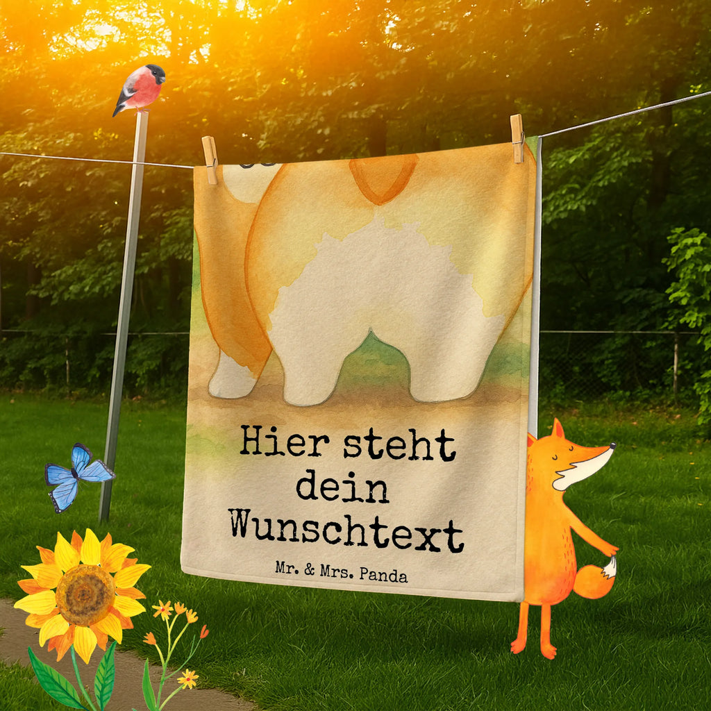 Personalized Bath Towel corgi buttocks Design Personalisiertes Badetuch, Personalisiertes Handtuch, Badetuch mit Namen, Saunatuch mit Namen, Duschtuch mit Namen, Strandtuch mit Namen, Kinder Handtuch mit Namen, Hund, Hundemotiv, Haustier, Hunderasse, Tierliebhaber, Hundebesitzer, Sprüche, Selbstliebe, Spruch, Hundeliebe, Corgie, Motivation