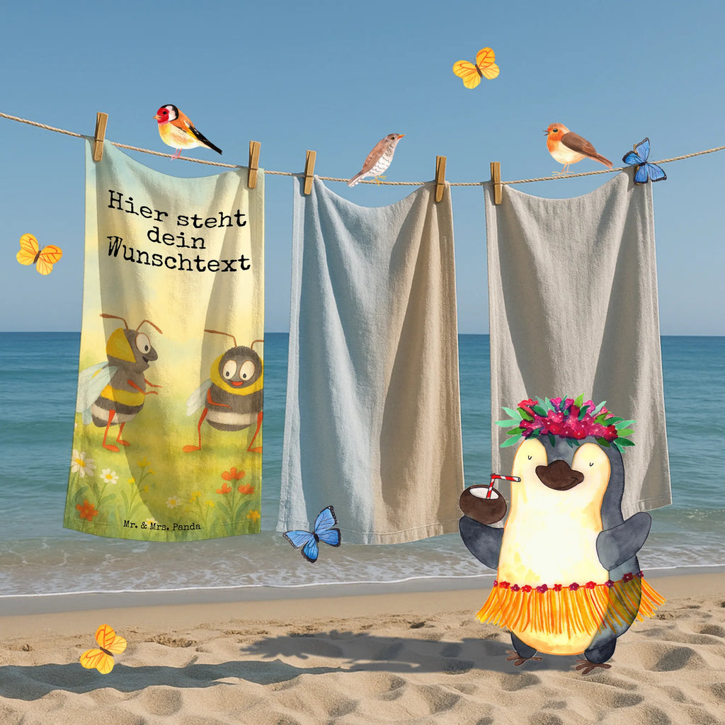 Spersonalizowany ręcznik kąpielowy pszczoły para Design Duschtuch mit Namen, Personalisiertes Badetuch, Strandtuch mit Namen, Badetuch mit Namen, Saunatuch mit Namen, Kinder Handtuch mit Namen, Personalisiertes Handtuch, Liebe, Partner, Freund, Freundin, Ehemann, Ehefrau, Heiraten, Verlobung, Heiratsantrag, Liebesgeschenk, Jahrestag, Hocheitstag, Geschenk für Frauen, Valentinstag, Geschenk für Partner, Hochzeitstag, für Männer, Geschenk für Freundin, verliebte Schildkröten, Mitbringsel, Schildkröten, Liebesbeweis, für Ehemann