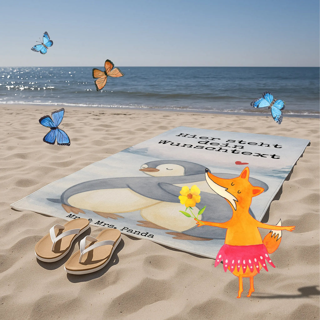 Personalized Bath Towel penguins Cuddle Design Personalisiertes Badetuch, Badetuch mit Namen, Personalisiertes Handtuch, Duschtuch mit Namen, Kinder Handtuch mit Namen, Saunatuch mit Namen, Strandtuch mit Namen, Liebe, Partner, Freund, Freundin, Ehemann, Ehefrau, Heiraten, Verlobung, Heiratsantrag, Liebesgeschenk, Jahrestag, Hocheitstag, Geschenk für Partner, für Männer, Liebesbeweis, Mitbringsel, Geschenk für Frauen, für Ehemann, Valentinstag, Geschenk für Freundin, Hochzeitstag