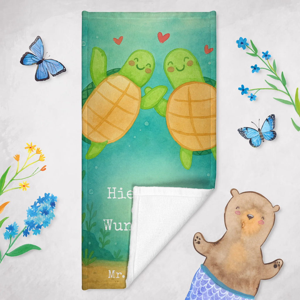 Spersonalizowany ręcznik kąpielowy żółwie para Design Personalisiertes Handtuch, Personalisiertes Badetuch, Kinder Handtuch mit Namen, Badetuch mit Namen, Duschtuch mit Namen, Strandtuch mit Namen, Saunatuch mit Namen, Liebe, Partner, Freund, Freundin, Ehemann, Ehefrau, Heiraten, Verlobung, Heiratsantrag, Liebesgeschenk, Jahrestag, Hocheitstag, Hochzeitstag, Geschenk für Partner, Geschenk für Frauen, für Ehemann, Mitbringsel, Liebesbeweis, für Männer, Valentinstag, Geschenk für Freundin