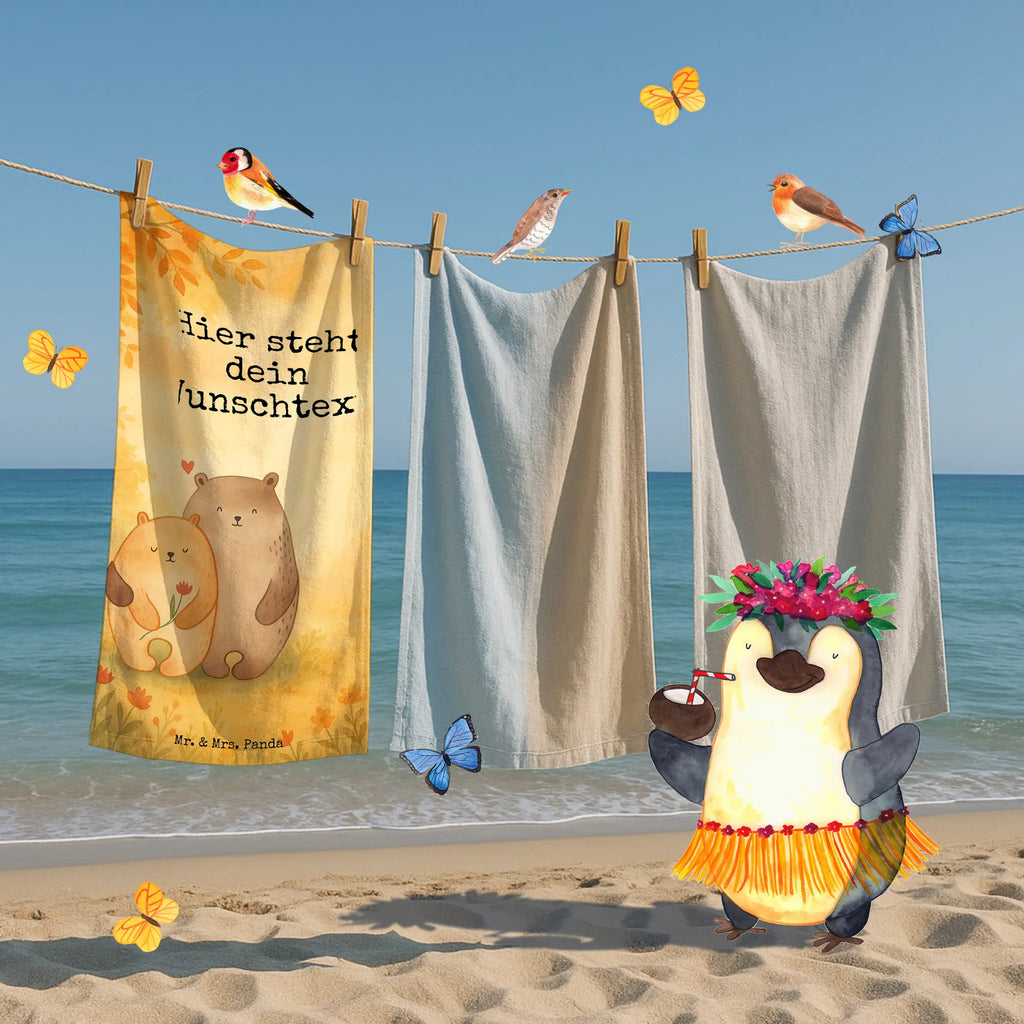 Personalized Bath Towel Bears in love Design Strandtuch mit Namen, Saunatuch mit Namen, Personalisiertes Handtuch, Kinder Handtuch mit Namen, Personalisiertes Badetuch, Badetuch mit Namen, Duschtuch mit Namen, Liebe, Partner, Freund, Freundin, Ehemann, Ehefrau, Heiraten, Verlobung, Heiratsantrag, Liebesgeschenk, Jahrestag, Hocheitstag, Bär, Liebesbeweis, Hochzeitstag, Geschenk Hochzeit, Bärchen, Geschenk Freund, Geschenk Freundin, Bären, Verlobt, Verheiratet, Verliebt