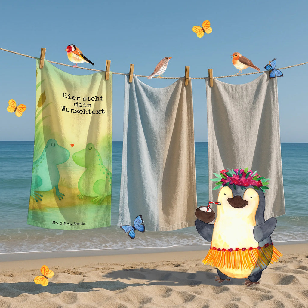 Personalisiertes Badehandtuch Frosch Liebe Design Saunatuch mit Namen, Personalisiertes Handtuch, Personalisiertes Badetuch, Badetuch mit Namen, Strandtuch mit Namen, Kinder Handtuch mit Namen, Duschtuch mit Namen, Liebe, Partner, Freund, Freundin, Ehemann, Ehefrau, Heiraten, Verlobung, Heiratsantrag, Liebesgeschenk, Jahrestag, Hocheitstag, Verheiratet, Liebesbeweis, Frosch, Hochzeitstag, Geschenk Freundin, Froschkönig, Frösche, Verliebt, Fröschchen, Geschenk Freund, Geschenk Hochzeit, Verlobt