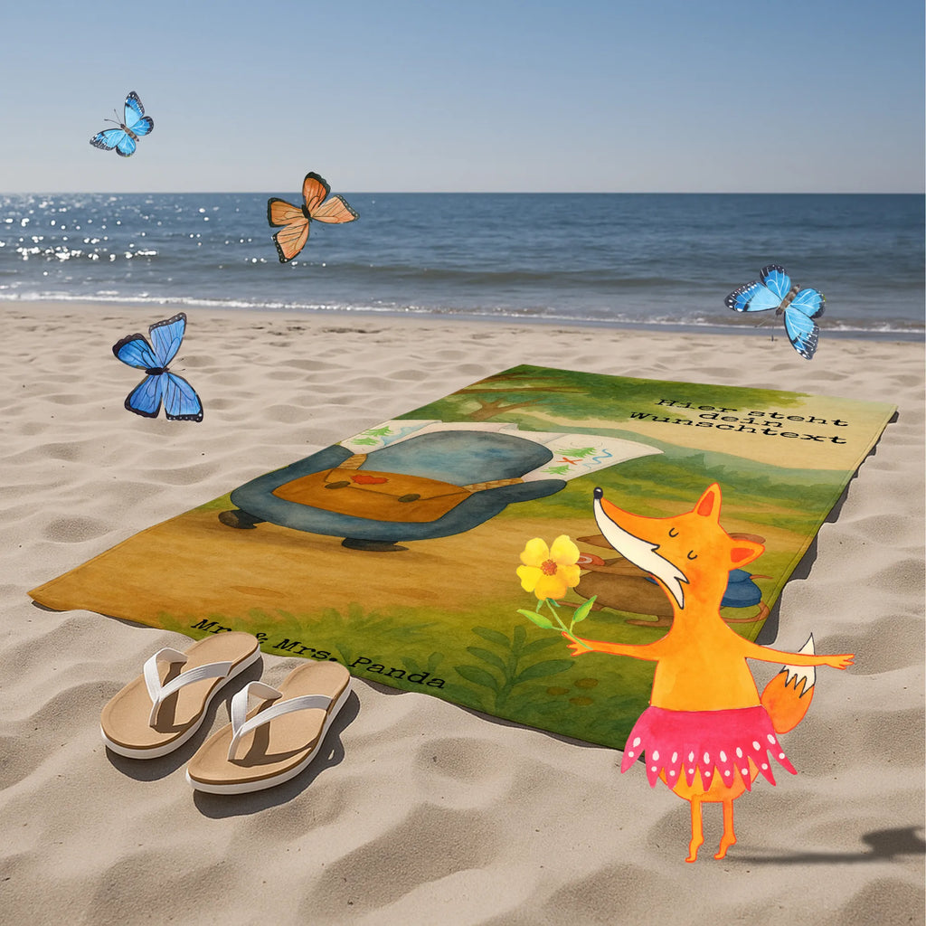 Personalized Bath Towel Penguin & Mouse Hiker Design Badetuch mit Namen, Saunatuch mit Namen, Personalisiertes Handtuch, Personalisiertes Badetuch, Strandtuch mit Namen, Kinder Handtuch mit Namen, Duschtuch mit Namen, Pinguin, Wanderlust, Pinguine, Roadtrip, Abenteuer, wandern, Abenteurer, Ausflug