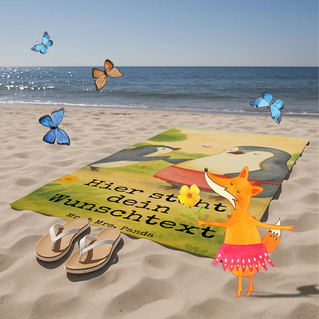 Personalized Bath Towel Penguin with child Design Personalisiertes Handtuch, Strandtuch mit Namen, Saunatuch mit Namen, Duschtuch mit Namen, Personalisiertes Badetuch, Badetuch mit Namen, Kinder Handtuch mit Namen, Familie, Vatertag, Muttertag, Bruder, Schwester, Mama, Papa, Oma, Opa, Mutter, Mami, Geschenk, Geburststag, Mutti