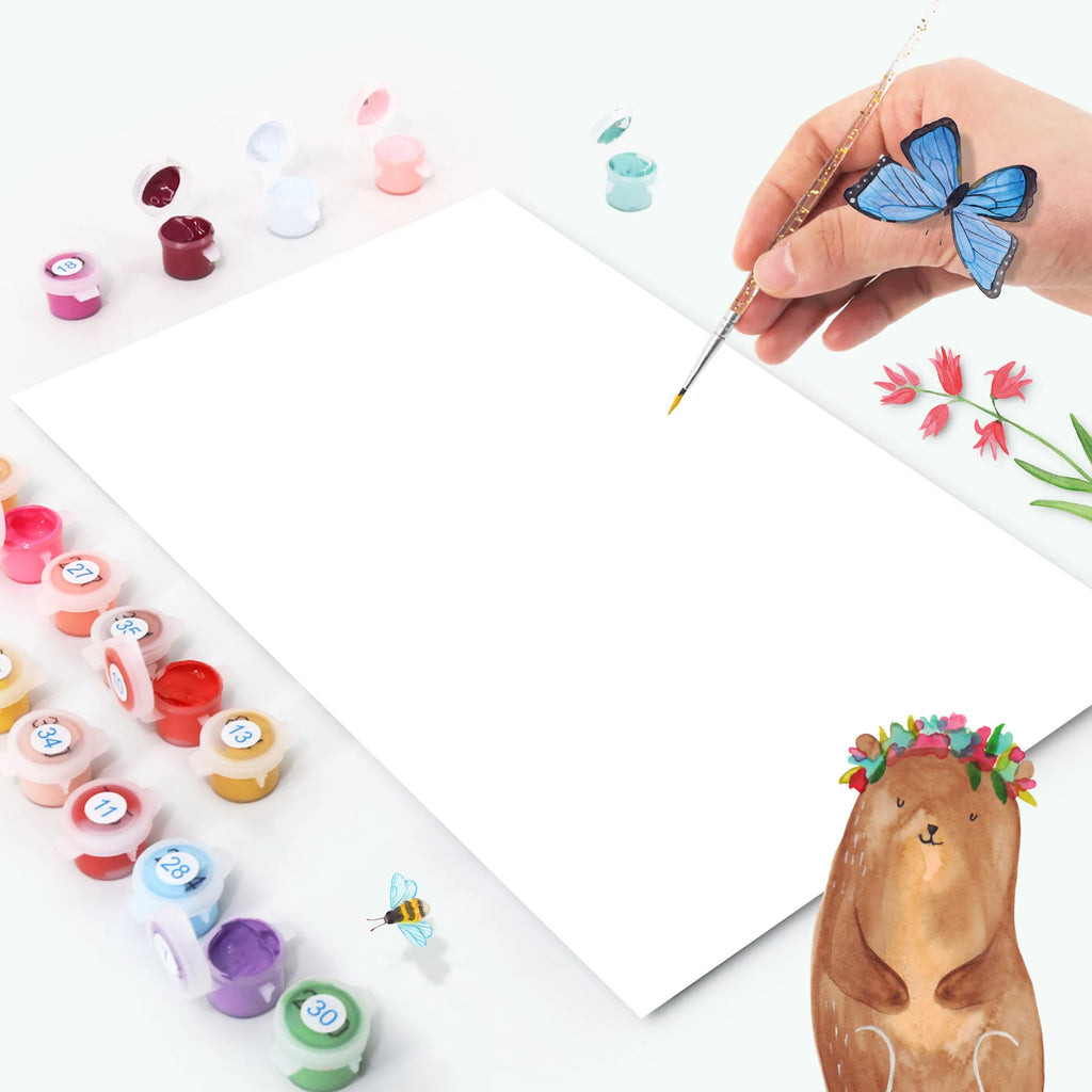 Paint by Numbers Fox mummy Design Family, Father's Day, Mother's Day, brother, sister, Mom, Dad, mom, present, mother, best daughter, daughter, favourite daughter