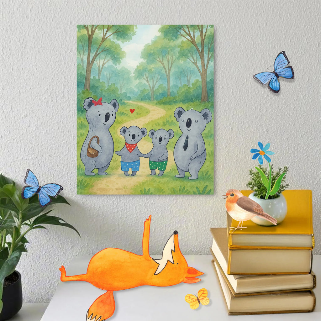 Malowanie według numerów Rodzina koali dwa Design Künstler, Malen, Kreativität, DIY, Malen nach Zahlen, Kunstwerk, Ausmalbild, Bastelidee, Baseln, Familie, Vatertag, Muttertag, Bruder, Schwester, Mama, Papa, Oma, Opa, Koalabär, beste Familie, Familienzeit, Koala, Familienleben, Lieblingsfamilie, Koalafamilie