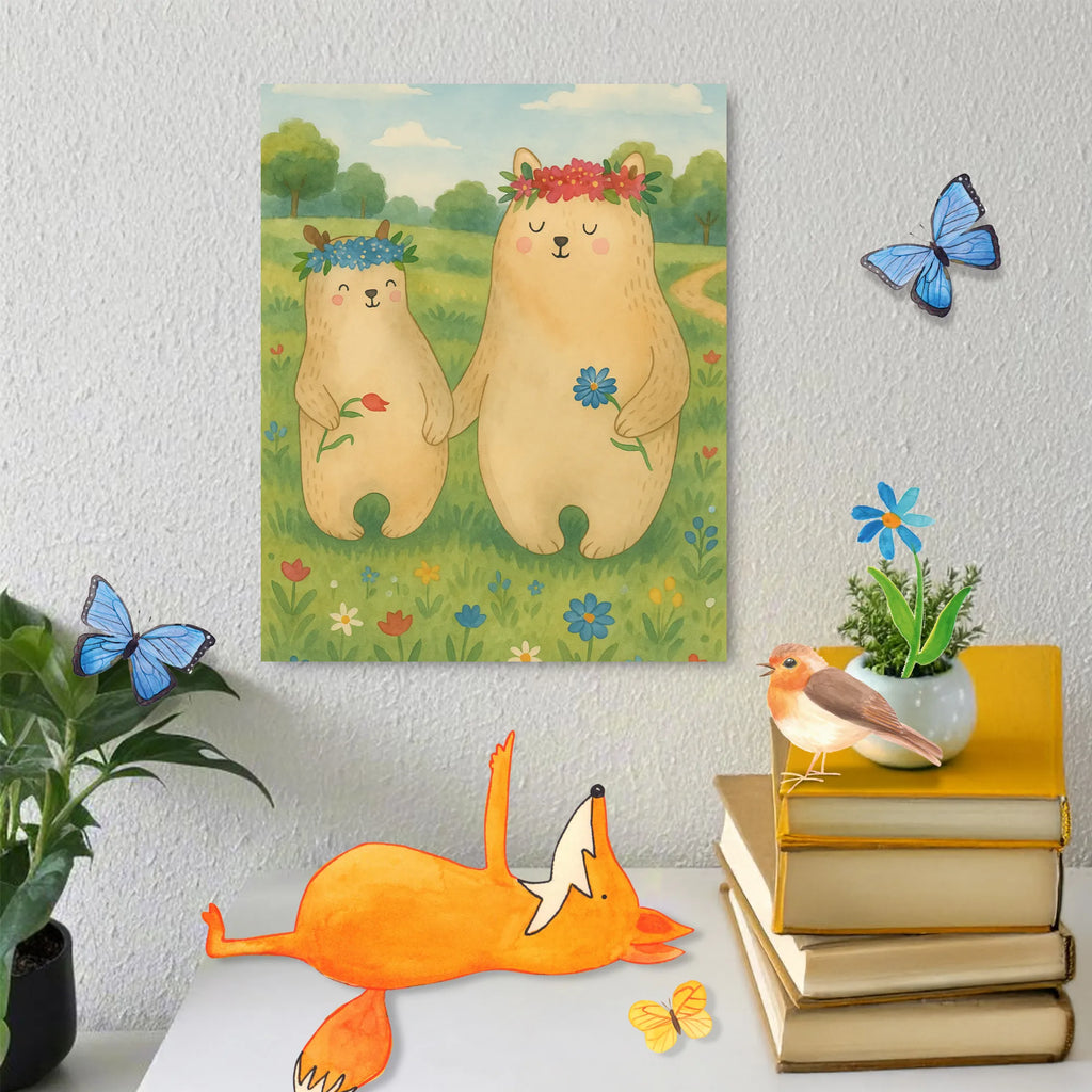 Malowanie według numerów Niedźwiedzie z wianuszkiem Design Bastelidee, DIY, Malen nach Zahlen, Baseln, Ausmalbild, Malen, Kreativität, Künstler, Kunstwerk, Familie, Vatertag, Muttertag, Bruder, Schwester, Mama, Papa, Oma, Opa, Mutter, Mami, Bär, Kind, Töchter, beste Mutter, Vorbild, weltbeste Mama, Kinder, Mutti, Bären, Geschenk Mama. Muttertag, Family, Tochter, Lieblingsmensch, Lieblingsmama