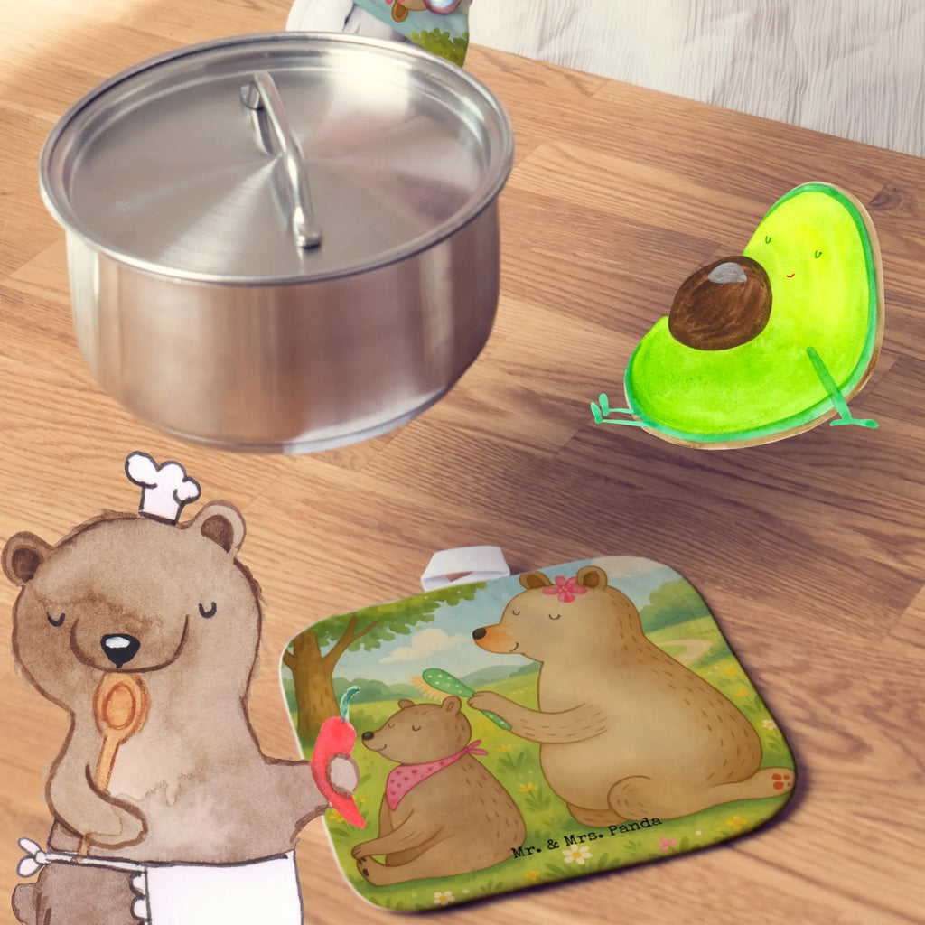 Pot holder bear child Design Topflappen 2er Set, Topfhandschuh, Topfhandschuhe, Ofenhandschuh, Topflappen lustig, Topflappen, Topflappen Set, Ofenhandschuhe, Topfuntersetzer, Topflappenset, Schöne Topflappen, Topflappen mit Spruch, Familie, Vatertag, Muttertag, Bruder, Schwester, Mama, Papa, Oma, Opa, Geschenk, Mutter, Mutti