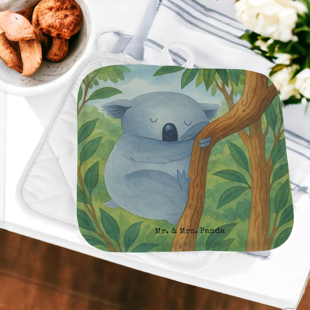 2er Set Topflappen  Koalabär Design Ofenhandschuhe, Schöne Topflappen, Topfhandschuhe, Topflappen 2er Set, Topflappen, Topflappen Set, Topflappen lustig, Topfuntersetzer, Topfhandschuh, Ofenhandschuh, Topflappenset, Topflappen mit Spruch, Tiermotive, Gute Laune, lustige Sprüche, Tiere, Bär, Schlafzimmer, schlafen, Koala, träumen, Koalabär, Traum, Traumland