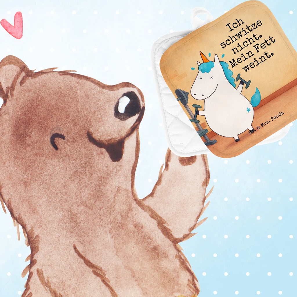 2er Set Topflappen  Einhorn Fitness Design Topflappen, Topfuntersetzer, Ofenhandschuh, Topflappen Set, Topflappen lustig, Topflappen mit Spruch, Ofenhandschuhe, Topfhandschuhe, Topfhandschuh, Topflappenset, Topflappen 2er Set, Schöne Topflappen, Einhorn, Einhörner, Einhorn Deko, Unicorn, Gym, Fitness, Fitnessstudio, Diät, Abnehmen, Sport, Pumpen, Geräte, Sixpack