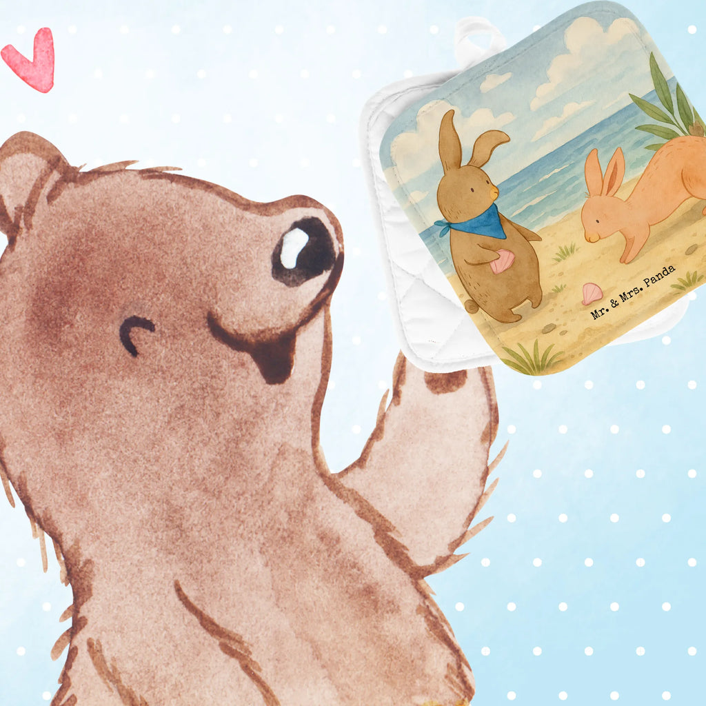 Pot holder Bunnies with seashell Design Ofenhandschuh, Topflappen lustig, Topflappen, Topfuntersetzer, Topfhandschuhe, Topflappenset, Ofenhandschuhe, Topfhandschuh, Topflappen mit Spruch, Topflappen Set, Topflappen 2er Set, Schöne Topflappen, Familie, Vatertag, Muttertag, Bruder, Schwester, Mama, Papa, Oma, Opa, Hasen, beste Freundin, BFF, Muscheln sammeln, Freundinnen, best friends, Freundin, Muscheln, Meer