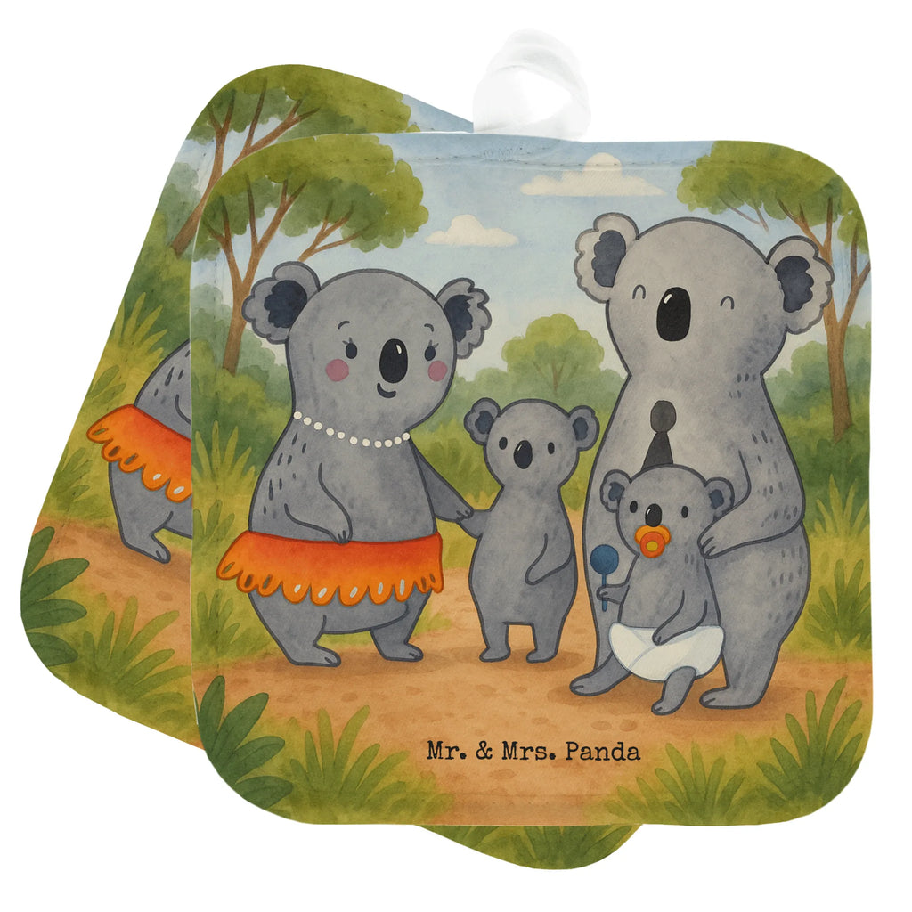 2er Set Topflappen  Koala Familie Design Topflappenset, Topflappen 2er Set, Topflappen lustig, Ofenhandschuhe, Ofenhandschuh, Topfhandschuh, Schöne Topflappen, Topfuntersetzer, Topflappen, Topflappen Set, Topfhandschuhe, Topflappen mit Spruch, Familie, Vatertag, Muttertag, Bruder, Schwester, Mama, Papa, Oma, Opa, Geschwister, Familienleben, Kinder, Koala, Family, Koalas