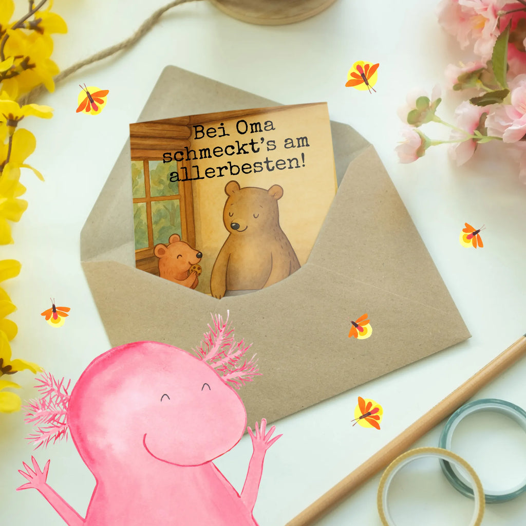 Greetings card granny Bake Design Einladungskarte, Hochzeitskarte, Glückwunschkarte, Klappkarte, Karte, Geburtstagskarte, Ansichtskarten, Grußkarte, Familie, Vatertag, Muttertag, Bruder, Schwester, Mama, Papa, Oma, Opa, Lieblingsomi, Lieblingsoma, Omi, kochen, backen, beste Köchin