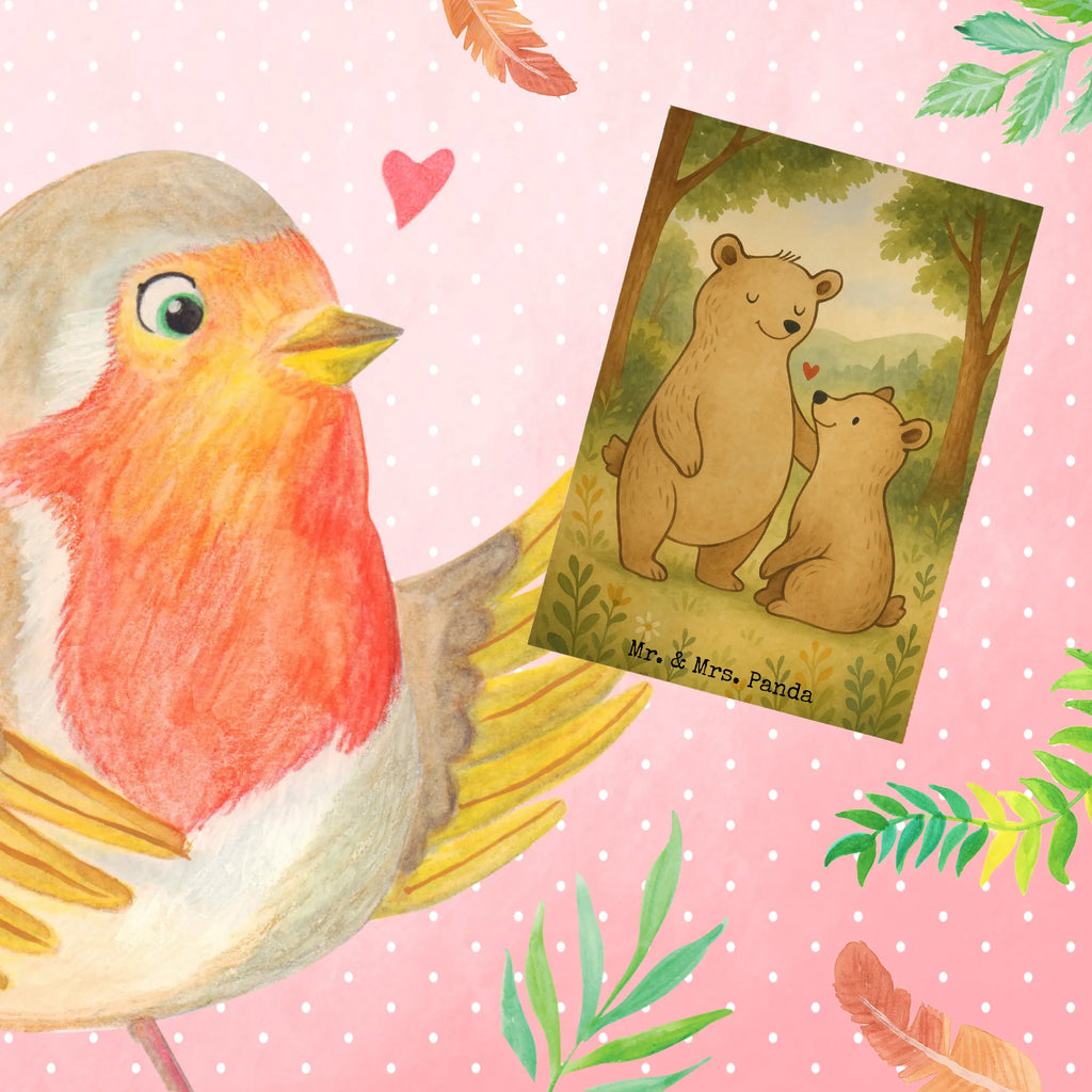 Greetings card bear Big Brother Design Grußkarte, Klappkarte, Einladungskarte, Glückwunschkarte, Hochzeitskarte, Geburtstagskarte, Karte, Ansichtskarten, Familie, Vatertag, Muttertag, Bruder, Schwester, Mama, Papa, Oma, Opa, Großer Bruder, Geschwister, bester Bruder, Brudi, Bär, Bären