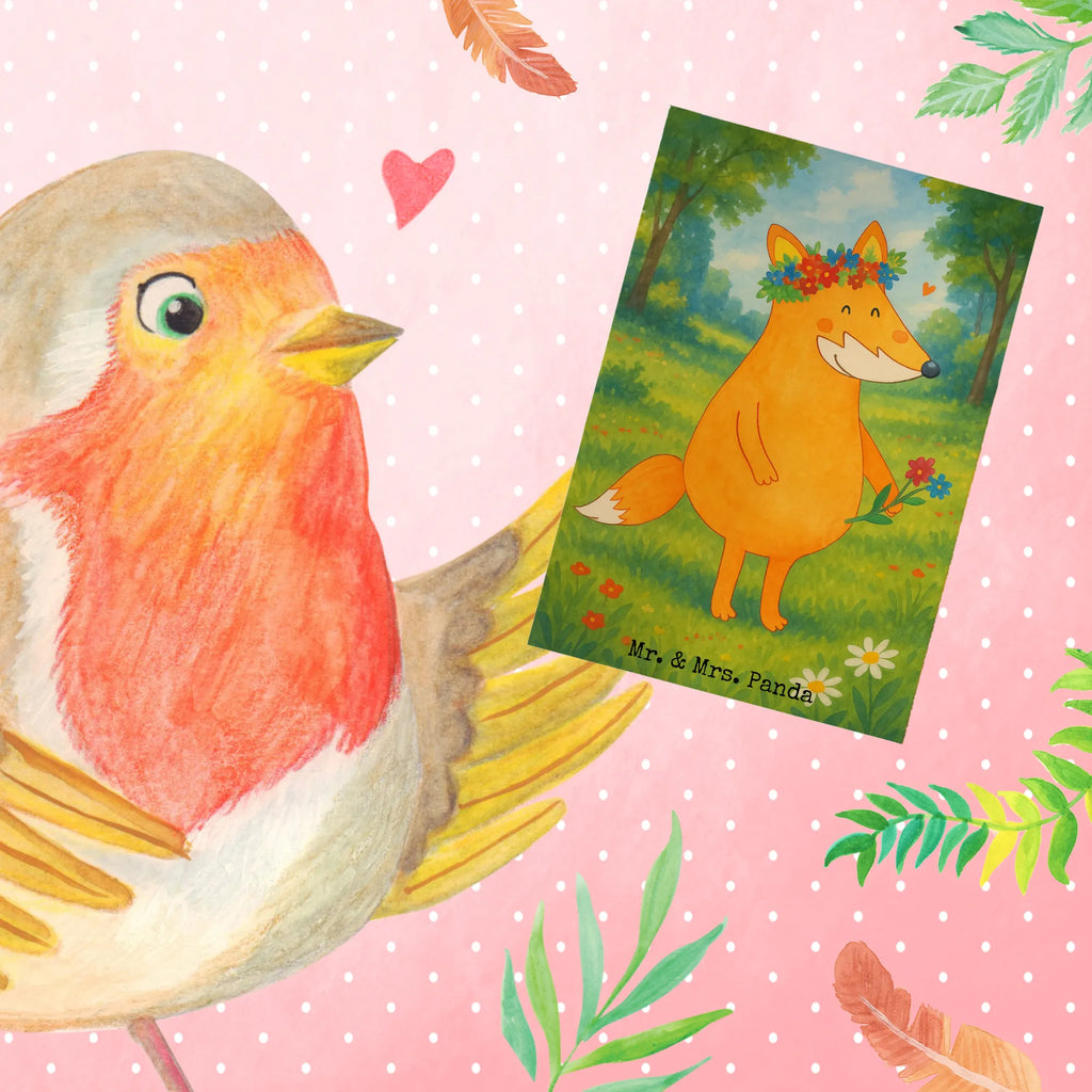 Greetings card Fox Flower Design Grußkarte, Klappkarte, Einladungskarte, Glückwunschkarte, Hochzeitskarte, Geburtstagskarte, Karte, Ansichtskarten, Fuchs, Füchse, Fox, Liebe, Freundin, Fuchsmädchen, Blumenmädchen, Freundinnen, Liebesbeweis, Blume, Blumen, Motivation, Freude, ich, mich, Selbstliebe