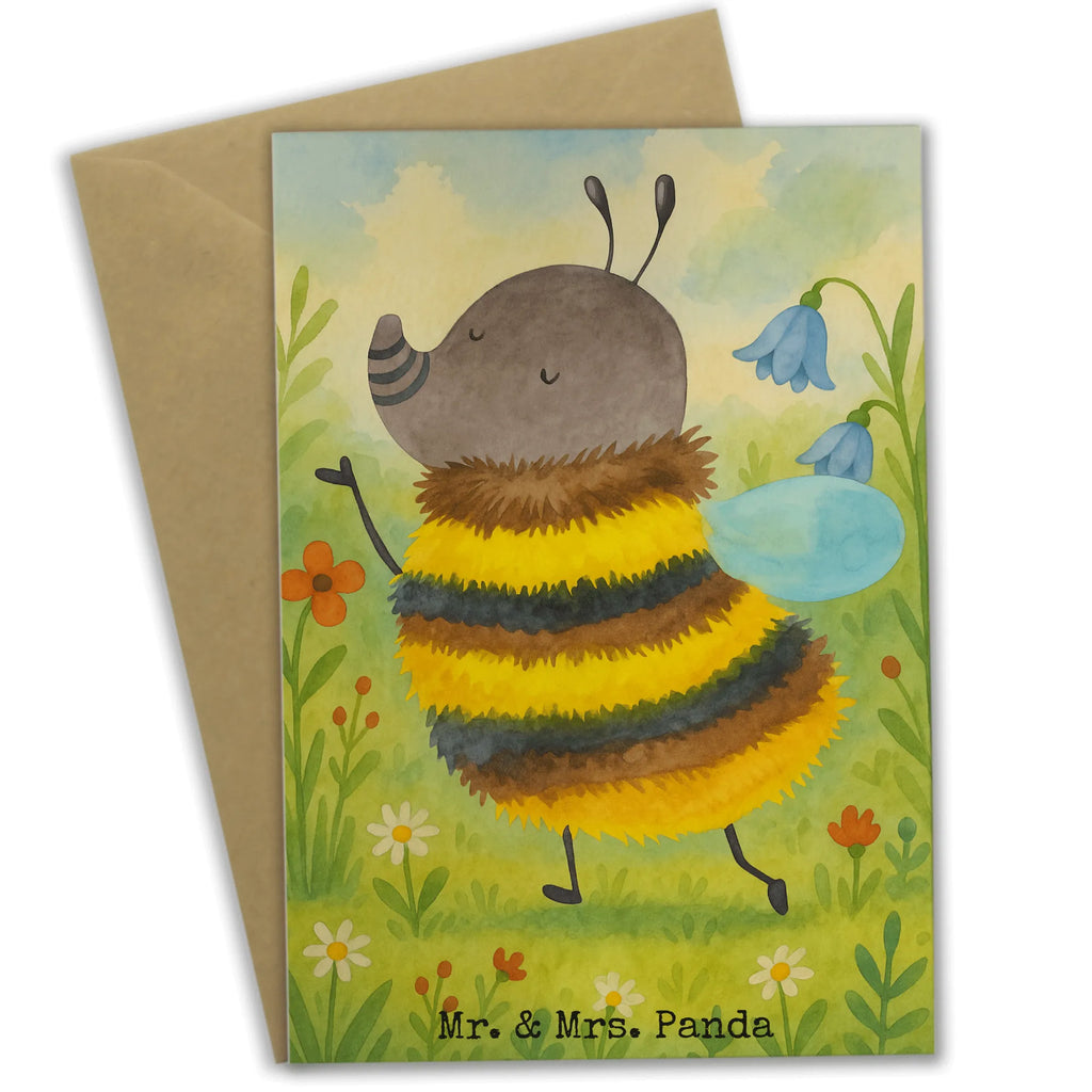 Greetings card bumblebee fluffy Design Grußkarte, Klappkarte, Einladungskarte, Glückwunschkarte, Hochzeitskarte, Geburtstagskarte, Karte, Ansichtskarten, Tiermotive, Gute Laune, lustige Sprüche, Tiere, Hummel, Flauschig, Biene, Blume, Natur