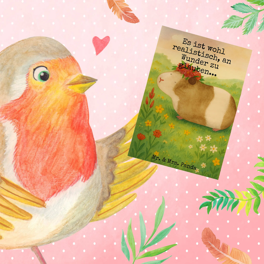 Kartka okolicznościowa świnka morska mądrość Design Ansichtskarten, Geburtstagskarte, Glückwunschkarte, Klappkarte, Karte, Grußkarte, Einladungskarte, Hochzeitskarte, Tiermotive, Gute Laune, lustige Sprüche, Tiere, Blumenkind, Wunderland, Weisheit, Meerie, Realität, Meeries, Motivation, Meerschweinchen, Wunder, Spruch