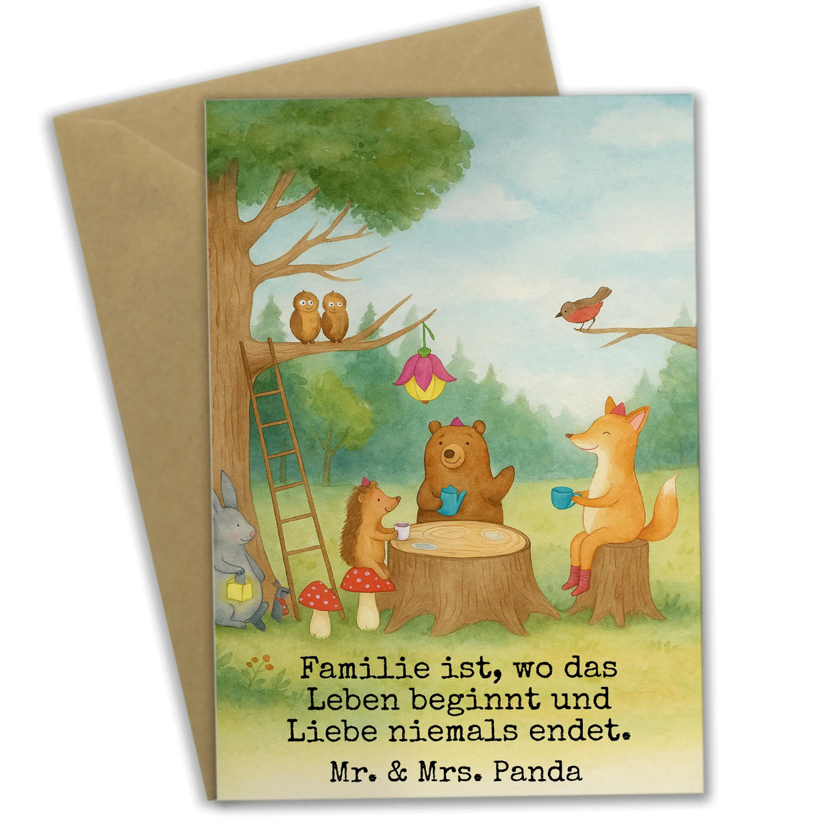 Grußkarte Waldtiere Picknick Design dankeskarten, Beileidskarte, Grußkarten, valentinstagskarte, glückwunschkarten, jubiläumskarte, hochzeitskarten, kommunionskarte, vatertagskarte, firmungskarte, spruchkarte, babykarte, genesungskarte, Klappkarte, abiturkarte, weihnachtskarten, osterkarten, neujahrskarte, Grußkarte, Motivkarte, Glückwunschkarte, osterkarte, einladungskarten, Lustige Sprüche, Tiere, Tiermotive, Gute Laune, Eichhörnchen, Igel, Fuchs, Waldtiere, Picknick, Hase, Wald, Maus
