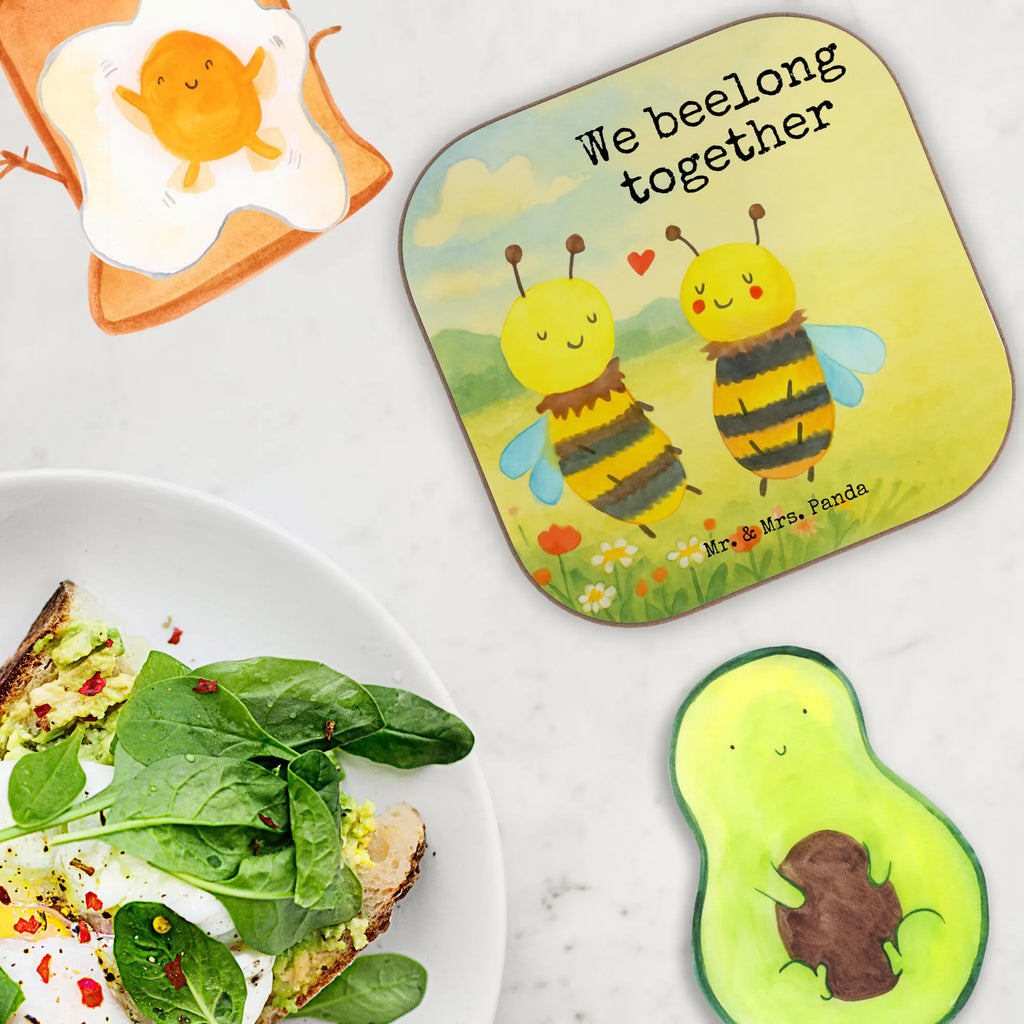 Square coaster bee In love Design Untersetzer, Bierdeckel, Glasuntersetzer, Untersetzer Gläser, Getränkeuntersetzer, Untersetzer aus Holz, Untersetzer für Gläser, Korkuntersetzer, Untersetzer Holz, Holzuntersetzer, Tassen Untersetzer, Untersetzer Design, Biene, Wespe, Hummel