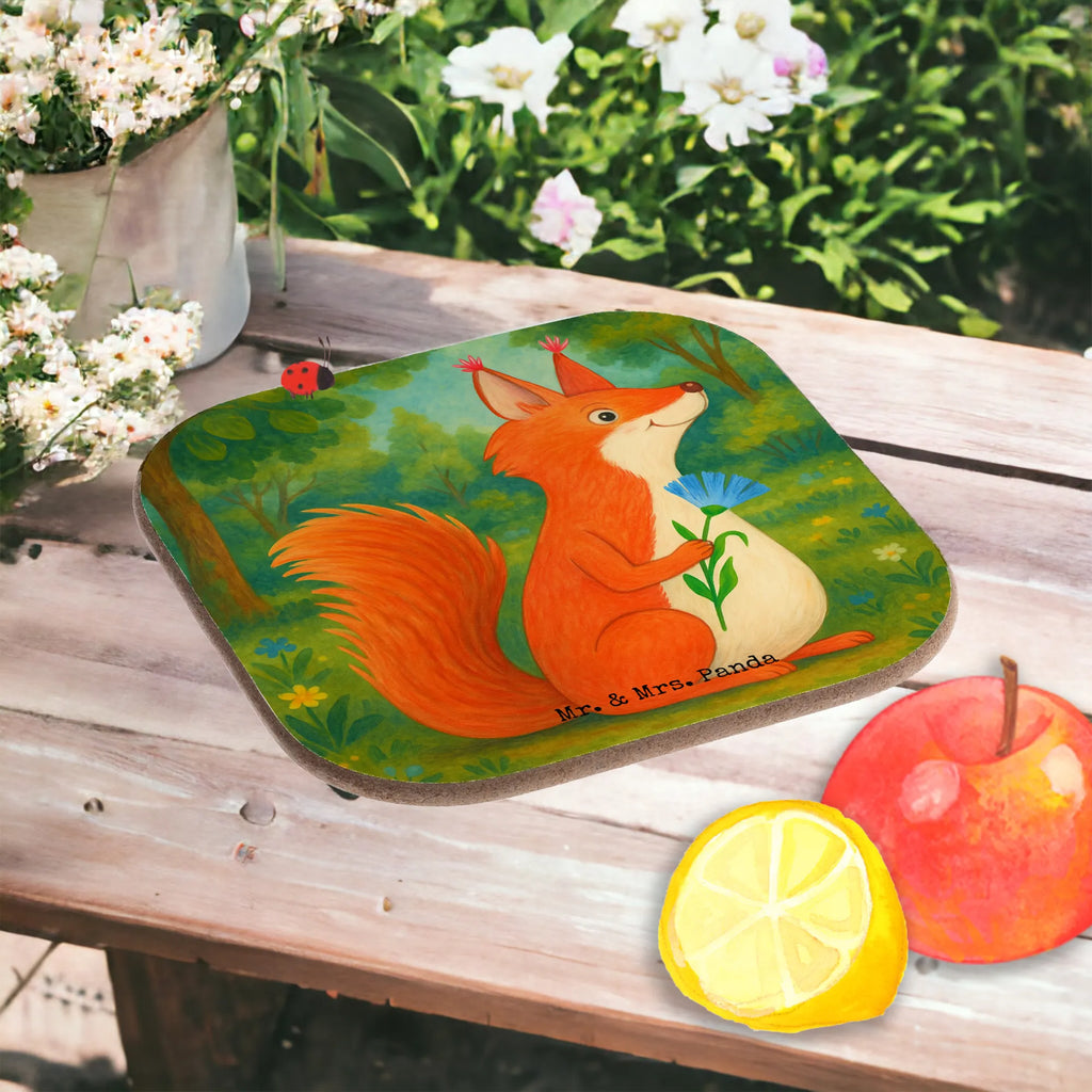 Square coaster Squirrel flower Design Untersetzer, Bierdeckel, Glasuntersetzer, Untersetzer Gläser, Getränkeuntersetzer, Untersetzer aus Holz, Untersetzer für Gläser, Korkuntersetzer, Untersetzer Holz, Holzuntersetzer, Tassen Untersetzer, Untersetzer Design, Tiermotive, Gute Laune, lustige Sprüche, Tiere, Eichhörnchen, Eichhorn, Spruch positiv, Lachen, Spaß, Motivation Sprüche, Motivation Bilder, glücklich Spruch, Spruch Deko