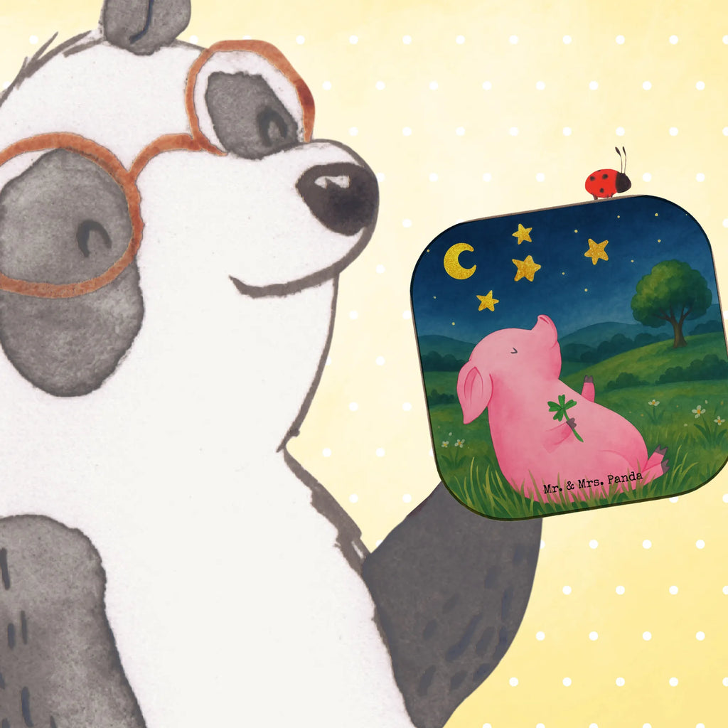 Square coaster Pig Luck Design Glasuntersetzer, Untersetzer Holz, Untersetzer aus Holz, Korkuntersetzer, Holzuntersetzer, Bierdeckel, Untersetzer für Gläser, Getränkeuntersetzer, Untersetzer Gläser, Tassen Untersetzer, Untersetzer, Untersetzer Design, Tiermotive, Gute Laune, lustige Sprüche, Tiere, Schwein, Sernchen, Träume, Sterne, Ziele, Schweinchen, Motivation, Glücksschwein. Glück, Glücksbringer