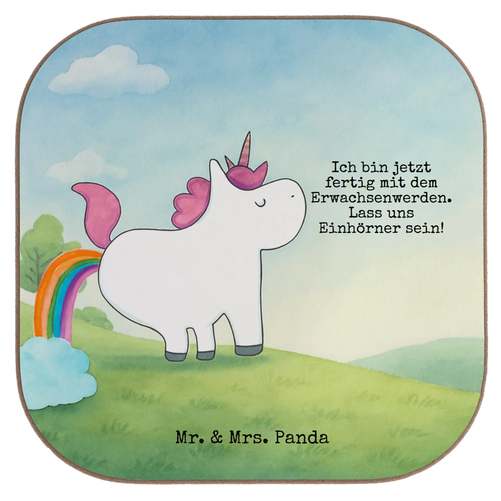 Square coaster unicorn fart Design Untersetzer, Bierdeckel, Glasuntersetzer, Untersetzer Gläser, Getränkeuntersetzer, Untersetzer aus Holz, Untersetzer für Gläser, Korkuntersetzer, Untersetzer Holz, Holzuntersetzer, Tassen Untersetzer, Untersetzer Design, Einhorn, Einhörner, Einhorn Deko, Unicorn, Pups, Regenbogen, Glitzer, Einhornpower, Erwachsenwerden, Spaß, lustig, Freundin