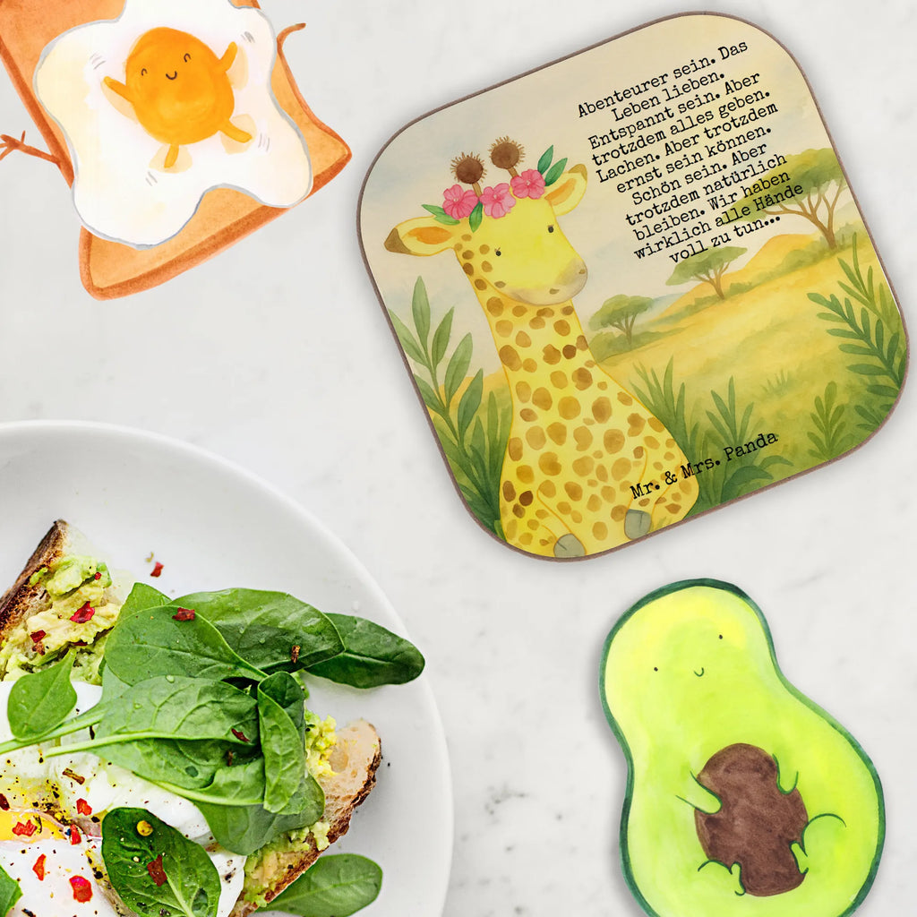 Untersetzer Giraffe Blumenkranz Design Untersetzer, Bierdeckel, Glasuntersetzer, Untersetzer Gläser, Getränkeuntersetzer, Untersetzer aus Holz, Untersetzer für Gläser, Korkuntersetzer, Untersetzer Holz, Holzuntersetzer, Tassen Untersetzer, Untersetzer Design, Afrika, Wildtiere, Giraffe, Blumenkranz, Abenteurer, Selbstliebe, Freundin