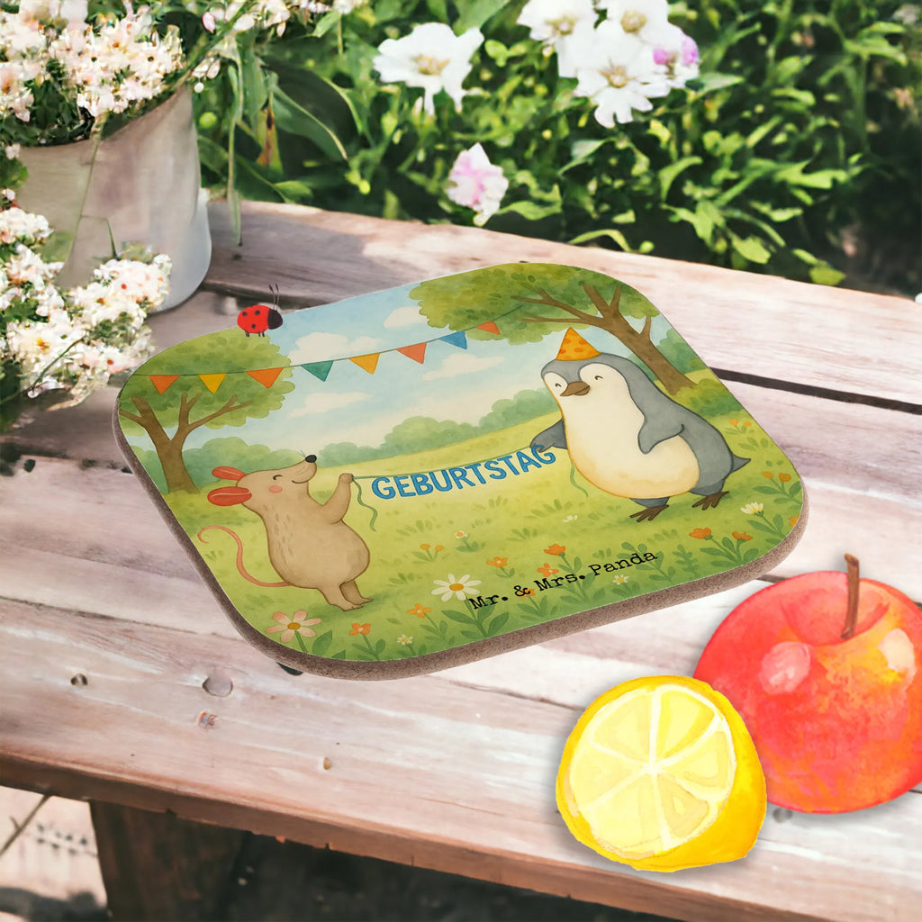 Square coaster mouse penguin Birthday Design Untersetzer Design, Untersetzer Gläser, Glasuntersetzer, Korkuntersetzer, Untersetzer aus Holz, Untersetzer für Gläser, Holzuntersetzer, Tassen Untersetzer, Getränkeuntersetzer, Untersetzer Holz, Untersetzer, Bierdeckel, Geburtstag, Geburtstagsgeschenk, Geschenk, Pinguin, Happy Birthday, Geburtstagsfeier, Geburtstage, Maus