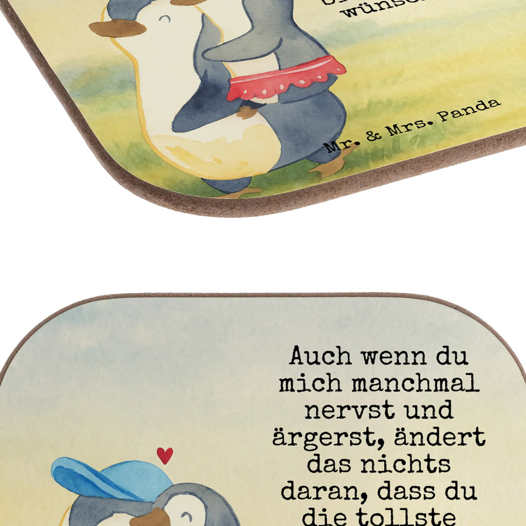 Untersetzer Pinguin Kleine Schwester Design Untersetzer Gläser, Tassen Untersetzer, Bierdeckel, Korkuntersetzer, Glasuntersetzer, Untersetzer für Gläser, Untersetzer, Untersetzer Design, Untersetzer Holz, Untersetzer aus Holz, Holzuntersetzer, Getränkeuntersetzer, Familie, Vatertag, Muttertag, Bruder, Schwester, Mama, Papa, Oma, Opa