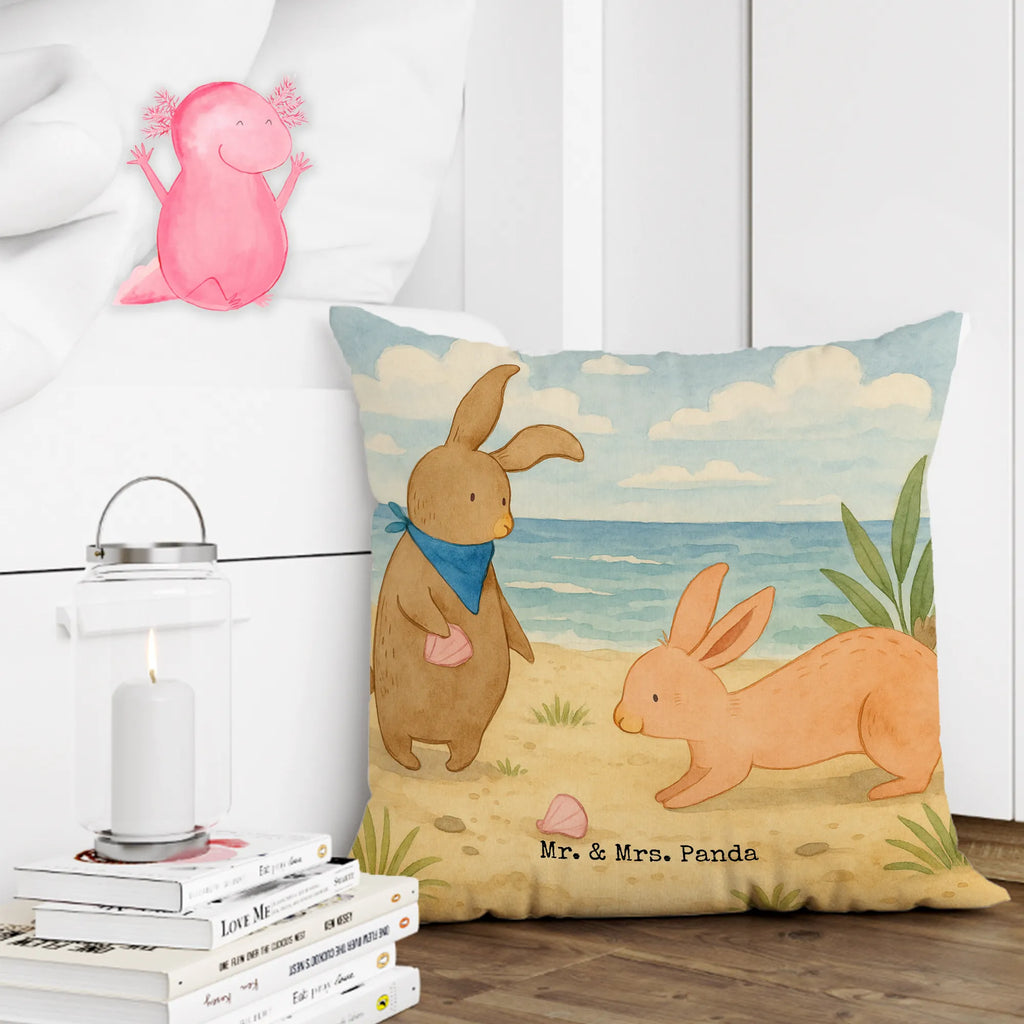 Cushion Bunnies with seashell Design Sofakissen, Couchkissen, Dekokissen, Kissen 40x40 Waschbar, Kopfkissen 40x40, Dekokissen Sofa, Motivkissen, Kopfkissen, Zierkissen, Kissenbezug 40x40, Sofakissen 40x40, sitzkissen, Kissen 40x40, Kissenbezüge, Dekokissen 40x40, Kissenhülle, sofakissen, Kissenhülle 40x40, Kissen, Familie, Vatertag, Muttertag, Bruder, Schwester, Mama, Papa, Oma, Opa, beste Freundin, Muscheln sammeln, Hasen, Freundinnen, best friends, Muscheln, BFF, Meer, Freundin