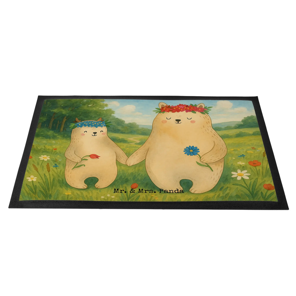 Fußmatte Bären mit Blumenkranz Design Schmutzfangmatte waschbar, Gummimatte, Fußabstreifer, Fußmatte innen, Schmutzfänger, Fußmatte außen, Matte, Schmutzfangteppich, Türmatte, Türvorleger, Fußmatte outdoor, Eingangsteppich, Schmutzfangmatte, Haustürmatte, Fußmatte außen wetterfest, Fussmatten, Motivfußmatte, Vorleger, Fußmatten, Fußabtreter außen, Fußabstreifer außen, Sauberlaufmatte, Fussmatten online, Gummi Matte, Fußabtreter, Schmutzmatte, Fußmatte waschbar, Familie, Vatertag, Muttertag, Bruder, Schwester, Mama, Papa, Oma, Opa, Lieblingsmensch, Tochter, Family, Mutter, weltbeste Mama, Mutti, Mami, Lieblingsmama, Töchter, Kind, Vorbild, Geschenk Mama. Muttertag, Bären, beste Mutter, Bär, Kinder