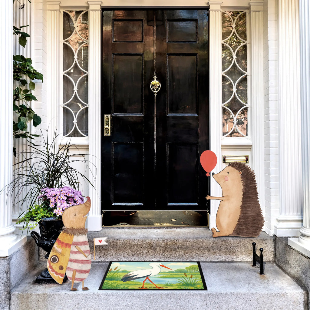 Doormat Stork Design Fußabtreter, Fußabstreifer außen, Fußabstreifer, Fußmatte außen, Fussmatten, Schmutzfangmatte, Sauberlaufmatte, Vorleger, Fußmatte außen wetterfest, Schmutzfangteppich, Fußmatte outdoor, Türmatte, Fussmatten online, Fußmatte waschbar, Schmutzmatte, Schmutzfänger, Fußmatte innen, Gummi Matte, Fußabtreter außen, Haustürmatte, Matte, Eingangsteppich, Türvorleger, Motivfußmatte, Gummimatte, Schmutzfangmatte waschbar, Fußmatten, Tiermotive, Gute Laune, lustige Sprüche, Tiere, Mutter werden, Schwangerschaft, Babybauch, Mütter, Storch, Störche, Geburt, Baby, Schwanger, Mutter