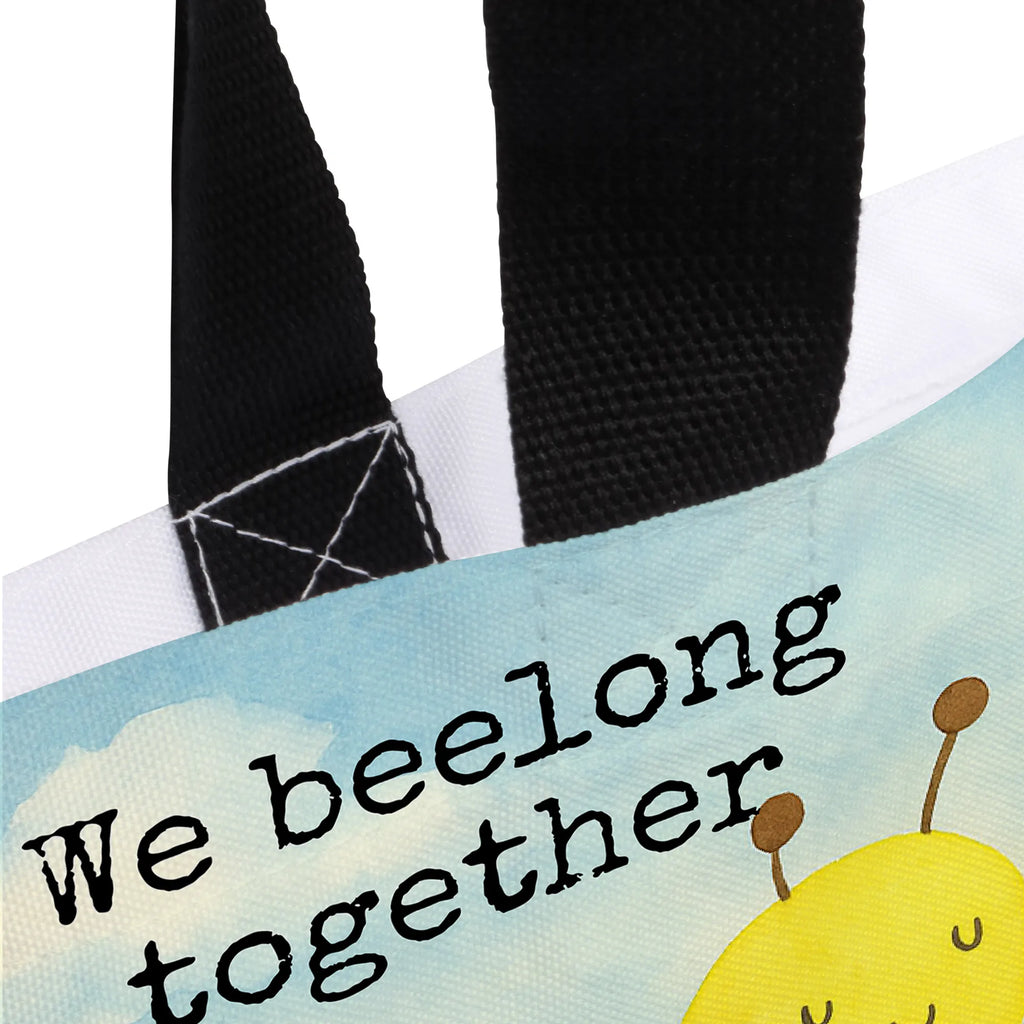 Shopper Biene Verliebt Design Beutel, Einkaufstasche, Tasche, Strandtasche, Einkaufsbeutel, Shopper, Schultasche, Freizeittasche, Tragebeutel, Schulbeutel, Alltagstasche, Biene, Wespe, Hummel