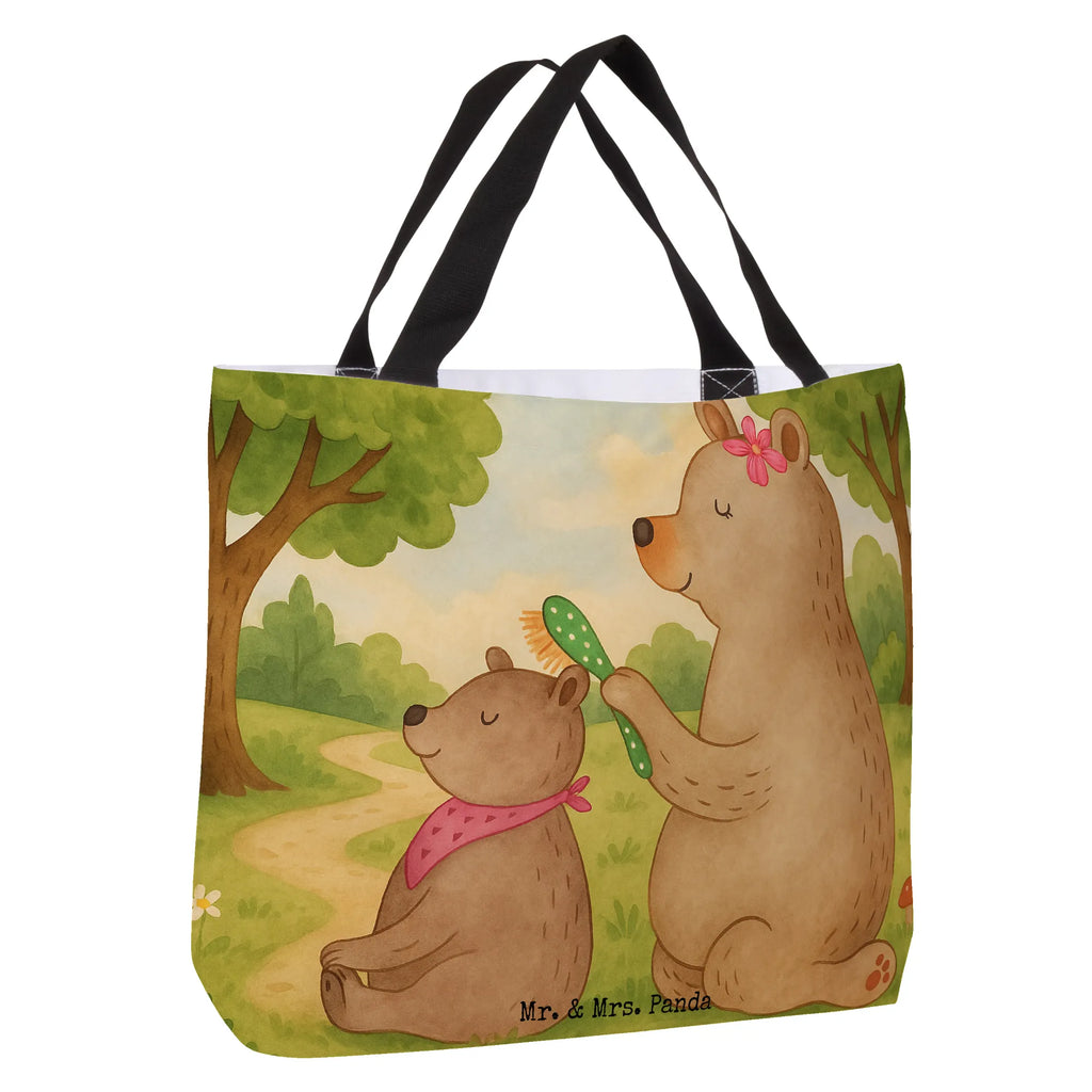 Shopper niedźwiedź dziecko Design Beutel, Einkaufstasche, Shopper, Tasche, Tragebeutel, Alltagstasche, Schultasche, Schulbeutel, Freizeittasche, Einkaufsbeutel, Strandtasche, Familie, Vatertag, Muttertag, Bruder, Schwester, Mama, Papa, Oma, Opa, Geschenk, Mutti, Mutter