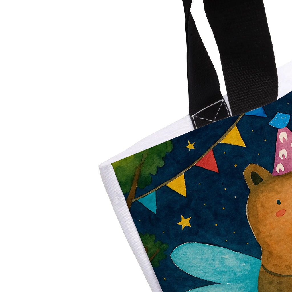 Shopper niedźwiedź Wróżka zębów Design Einkaufstasche, Schulbeutel, Tragebeutel, Tasche, Freizeittasche, Beutel, Alltagstasche, Strandtasche, Shopper, Schultasche, Einkaufsbeutel, Bär, Teddy, Teddybär, Zahnfee, Milchzahn, Erster Zahn, Fee