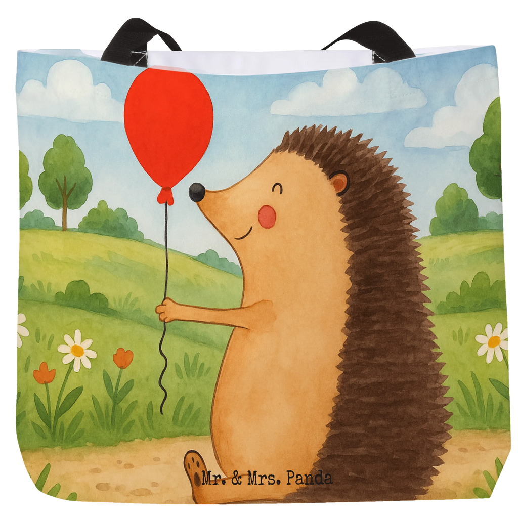 Shopper jeż balon Design Beutel, Einkaufstasche, Tasche, Strandtasche, Einkaufsbeutel, Shopper, Schultasche, Freizeittasche, Tragebeutel, Schulbeutel, Alltagstasche, Tiermotive, Gute Laune, lustige Sprüche, Tiere, Igel, Geburtstag, Herzlichen Glückwunsch, Glückwunsch, Geburtstagskind, Ballon, Happy Birthday