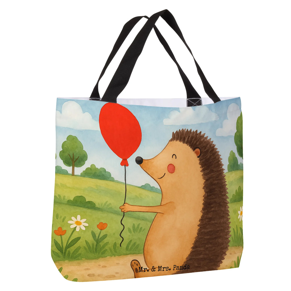 Shopper jeż balon Design Beutel, Einkaufstasche, Tasche, Strandtasche, Einkaufsbeutel, Shopper, Schultasche, Freizeittasche, Tragebeutel, Schulbeutel, Alltagstasche, Tiermotive, Gute Laune, lustige Sprüche, Tiere, Igel, Geburtstag, Herzlichen Glückwunsch, Glückwunsch, Geburtstagskind, Ballon, Happy Birthday