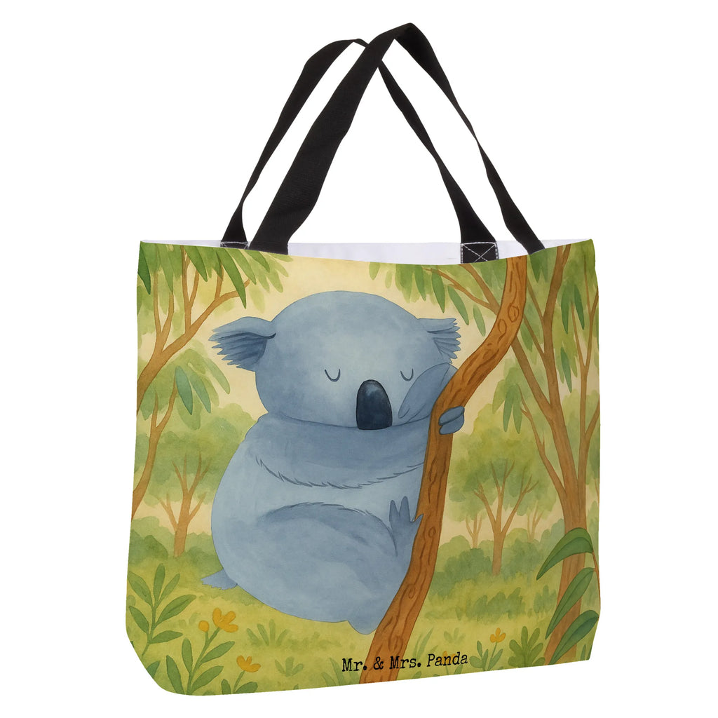 Shopper Koalabär Design Beutel, Einkaufstasche, Tasche, Strandtasche, Einkaufsbeutel, Shopper, Schultasche, Freizeittasche, Tragebeutel, Schulbeutel, Alltagstasche, Tiermotive, Gute Laune, lustige Sprüche, Tiere, Koala, träumen, Traum, schlafen, Schlafzimmer, Traumland, Bär, Koalabär